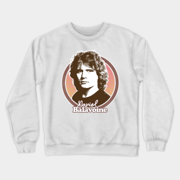 Daniel Balavoine // Francophile Design Crewneck Sweatshirt by DankFutura